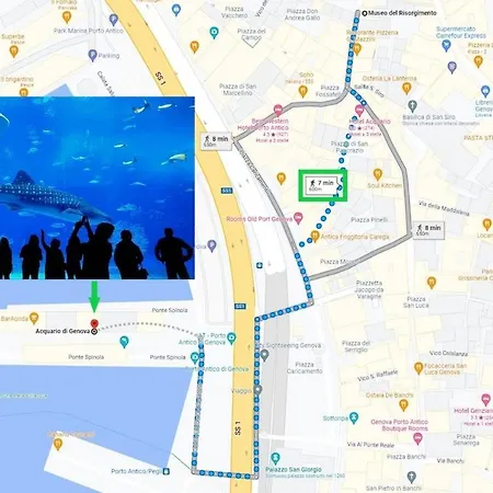 Apartamento Centro Storico Di Acquario E Porto Antico 5 Min Memoie Do Ma 1 Génova